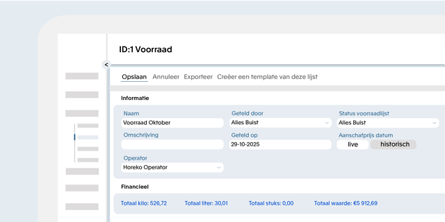 Voorraad- en afvalbeheer