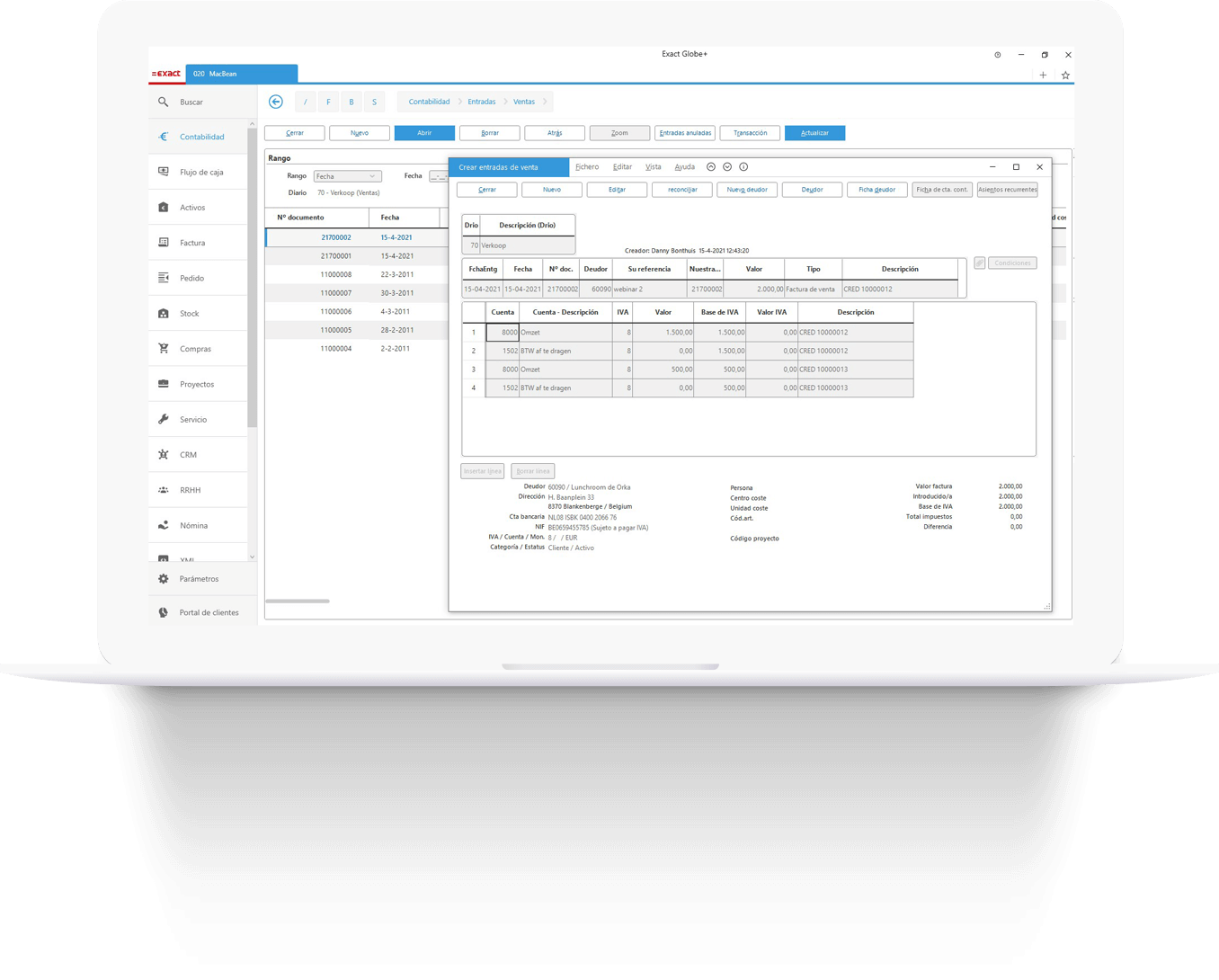 Exact globe_Facil implementacion