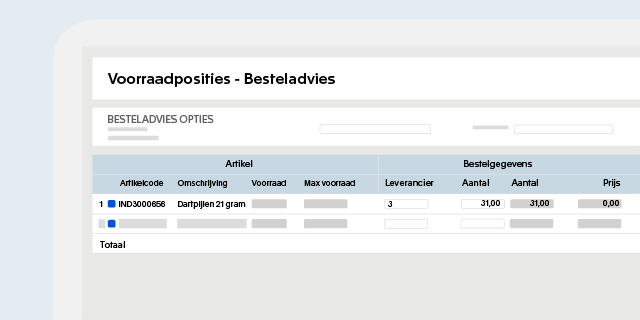 Inkooporders monitoren en ontvangen
